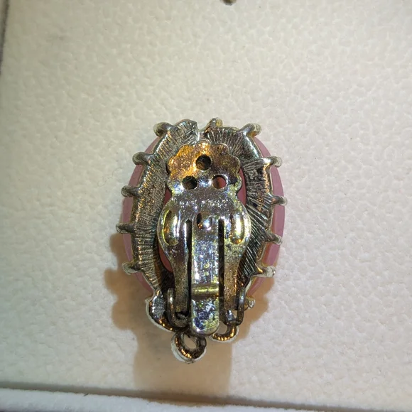 1950s Vintage Thermoset Barbie Pink 3 Piece Jewelry Set - Picture 12 of 15